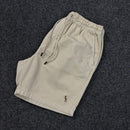 Shorts Sarja Ralph Lauren Bege Claro Masculino