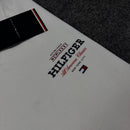 Camiseta Básica Tommy Hilfiger Branca - Malha Egípcia