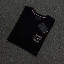 Camiseta Tommy Hilfiger Preta Masculina - Malha Importada