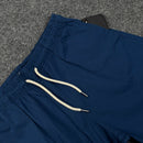 Shorts Sarja Elastano Azul Marinho Masculino