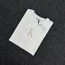 Camiseta Calvin Klein Masculina Branca - Pima Chinese