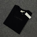 Camiseta Calvin Klein Preta Masculina Malha Importada