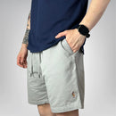 Shorts Sarja Ralph Lauren Cinza Masculino