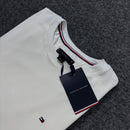 Camiseta Tommy Hilfiger Off White Masculina - Malha Importada