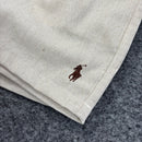 Shorts Linho Ralph Lauren Bege Claro Masculino