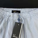 Shorts de Sarja Fred Perry Cinza Masculino