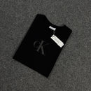 Camiseta Calvin Klein Masculina Preta - Pima Chinese