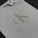 Camiseta Calvin Klein Masculina Branca - Pima Chinese