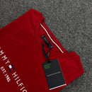 Camiseta Tommy Hilfiger Vermelha Masculina - Malha Egípcia