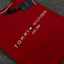 Camiseta Tommy Hilfiger Vermelha Masculina - Malha Egípcia