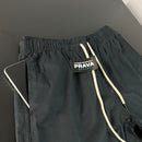 Shorts Sarja Elastano Preto Masculino