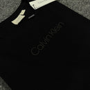 Camiseta Calvin Klein Preta Masculina Malha Importada