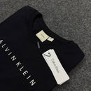 Camiseta Calvin Klein Preta Masculina Malha Importada