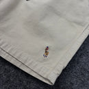 Shorts Sarja Ralph Lauren Bege Claro Masculino