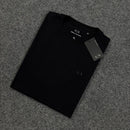 Camiseta Básica Armani Exchange Preta Masculina Malha Importada