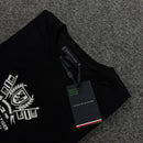 Camiseta Tommy Hilfiger Preta Masculina - Malha Egípcia