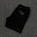 Shorts de Sarja Fred Perry Preto Masculino