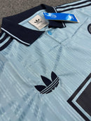 Camiseta Adidas x Oasis Jacquard Tour 25' Blue