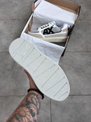 Tênis A.X Bege Masculino em Couro Legítimo