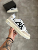 Tênis A.X Bege Masculino em Couro Legítimo